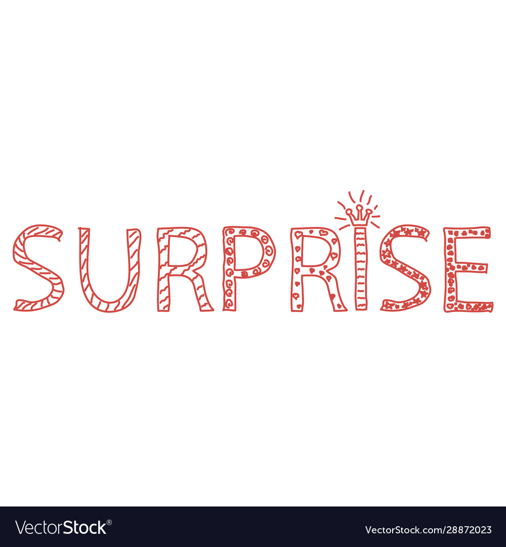 Meaning Of The Word Surprise