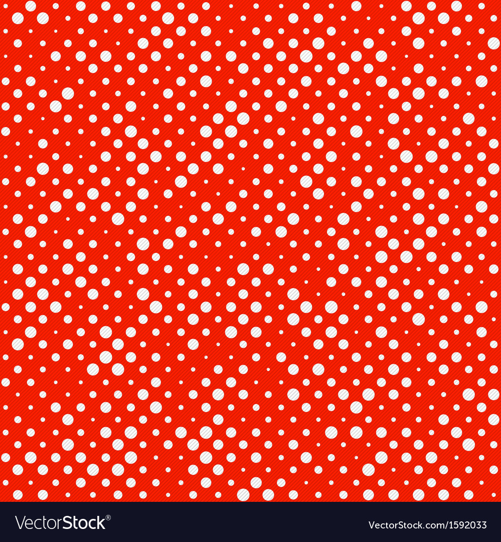 Seamless polka dot pattern Royalty Free Vector Image