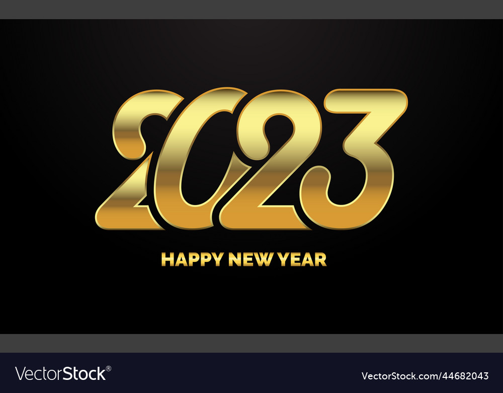 2059 happy new year symbols new 2023 year Vector Image