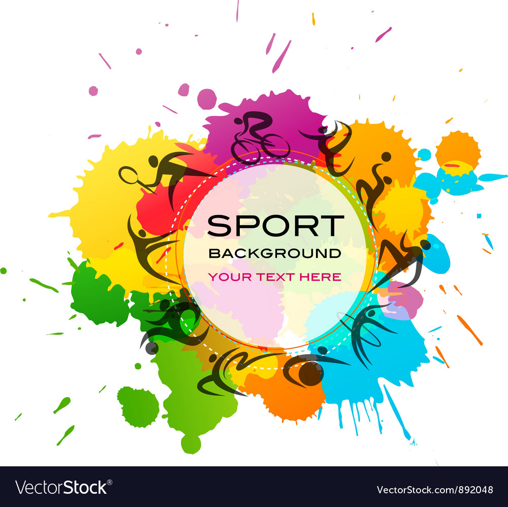 sports vector background