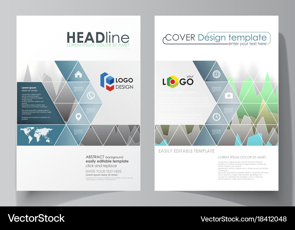 The editable layout Royalty Free Vector Image - VectorStock