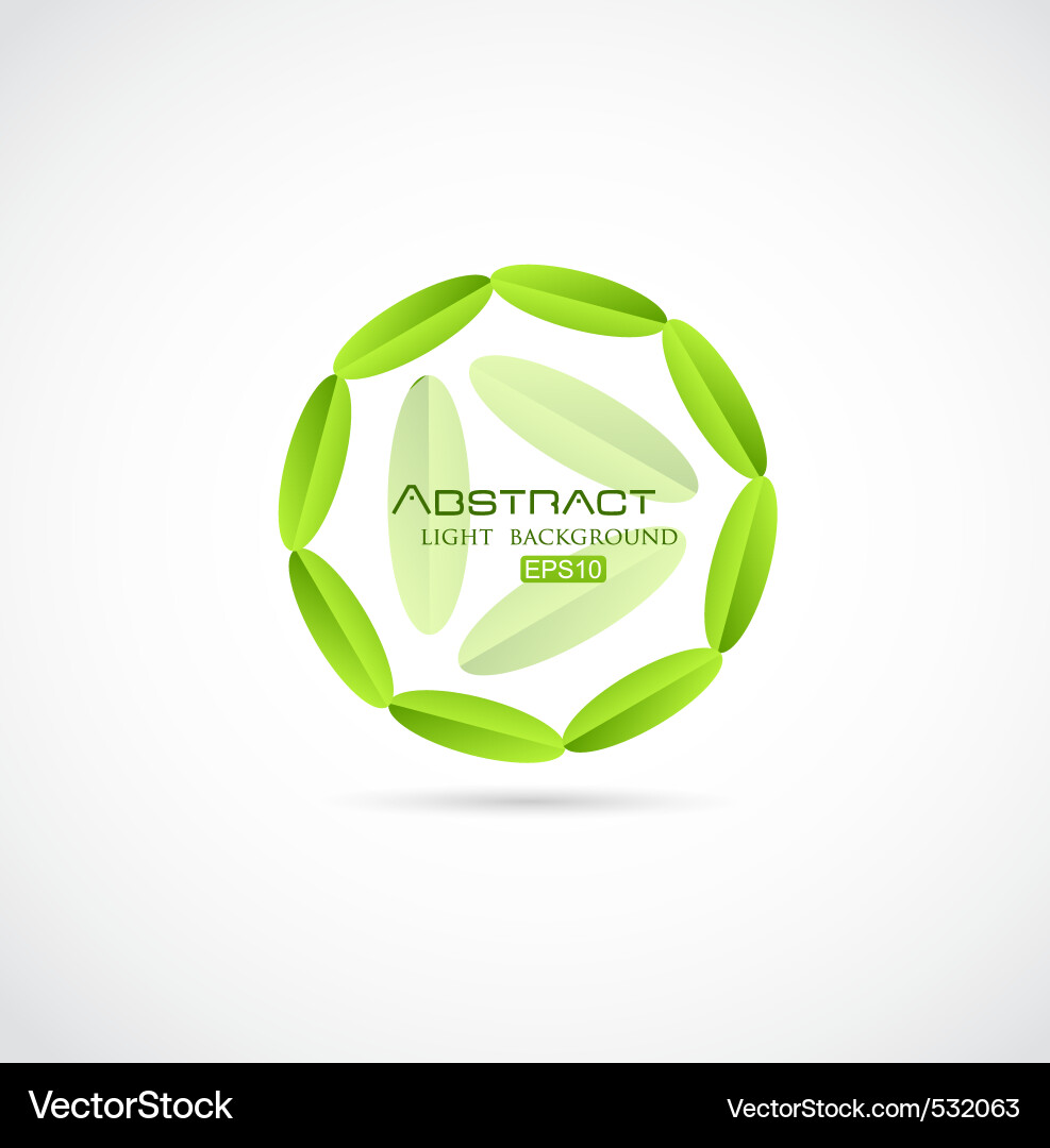 Leaf logo Royalty Free Vector Image - VectorStock