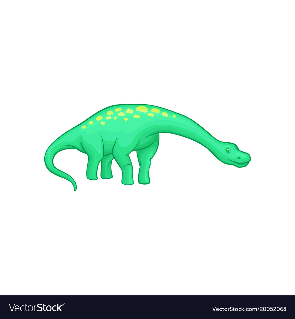 long neck and tail dinosaur