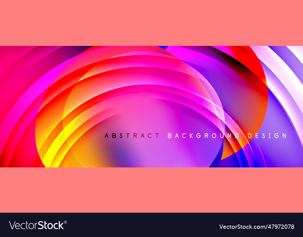 Dynamic trendy simple fluid color gradient Vector Image