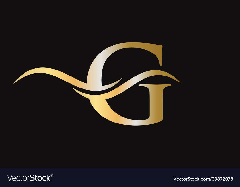 Initial Letter G Logo Template G Letter Logo Vector Image