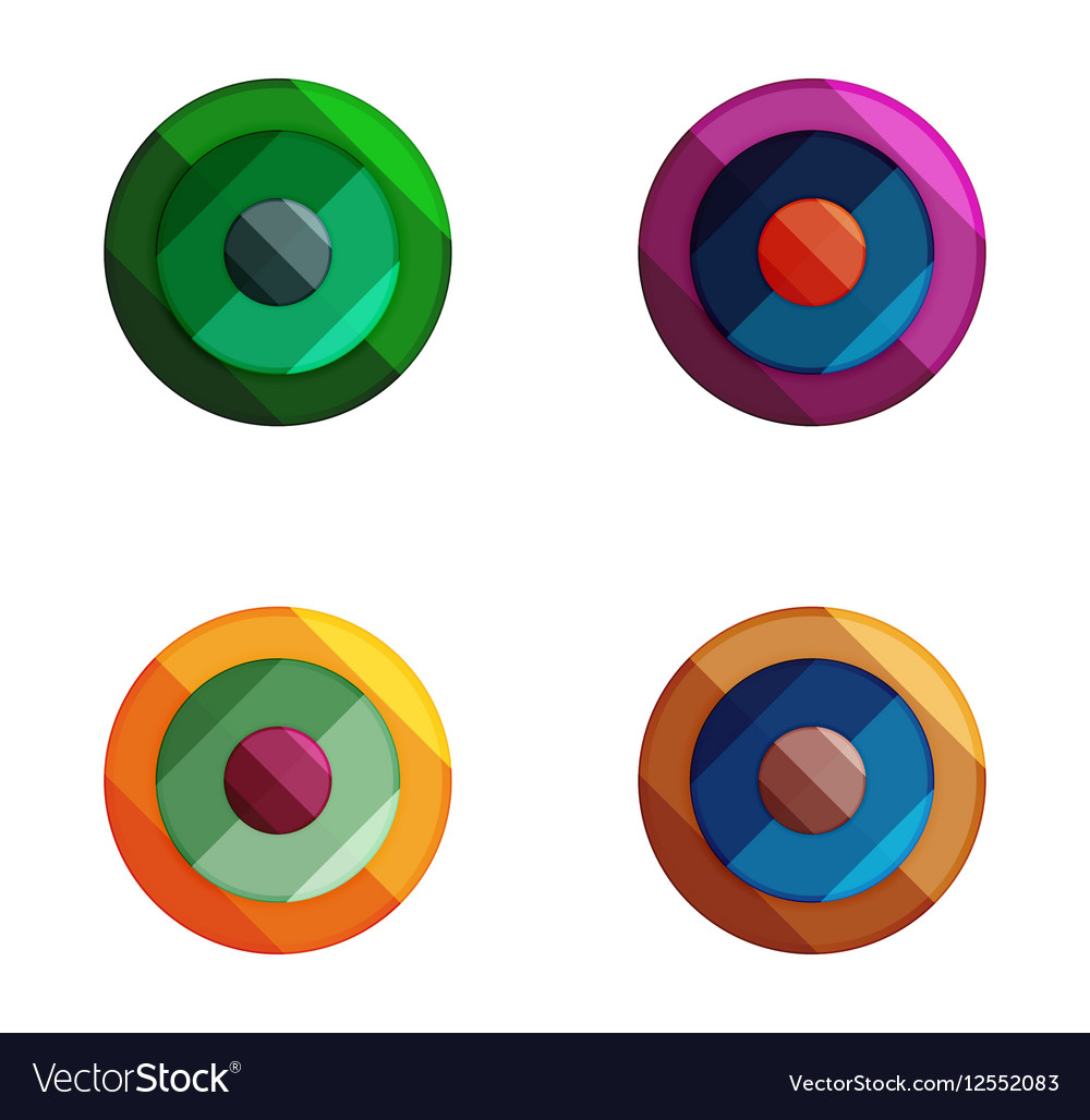 Circle banners Royalty Free Vector Image - VectorStock