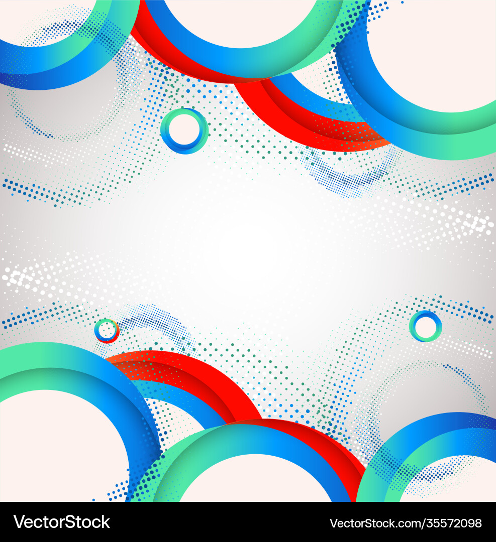 Abstract circle background Royalty Free Vector Image