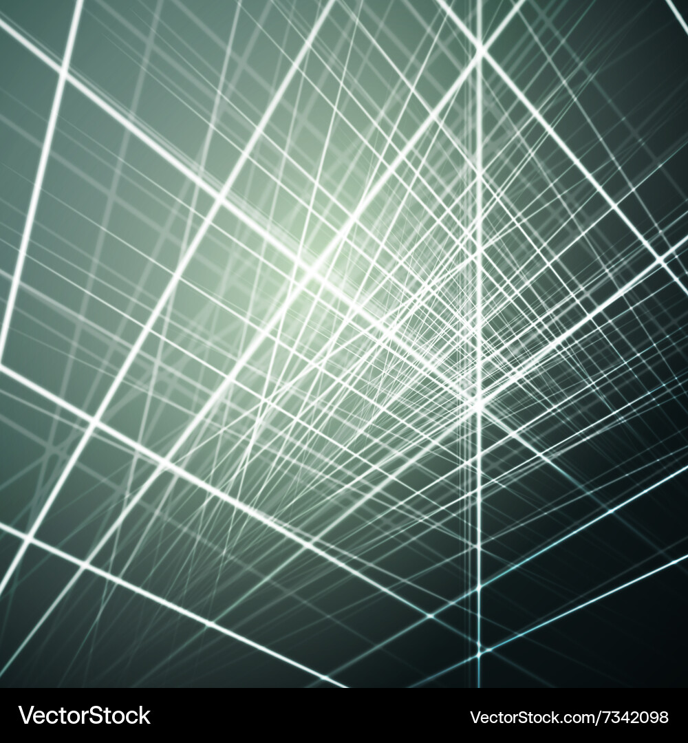 Glowing lines abstract Royalty Free Vector Image