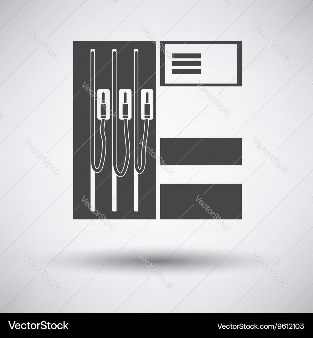 Fuel station icon Royalty Free Vector Image - VectorStock