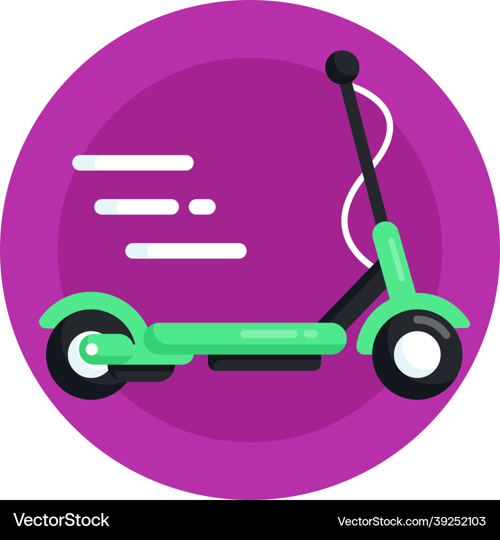 Kick scooter Royalty Free Vector Image - VectorStock