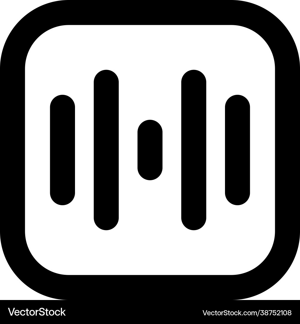 Sound wave Royalty Free Vector Image - VectorStock
