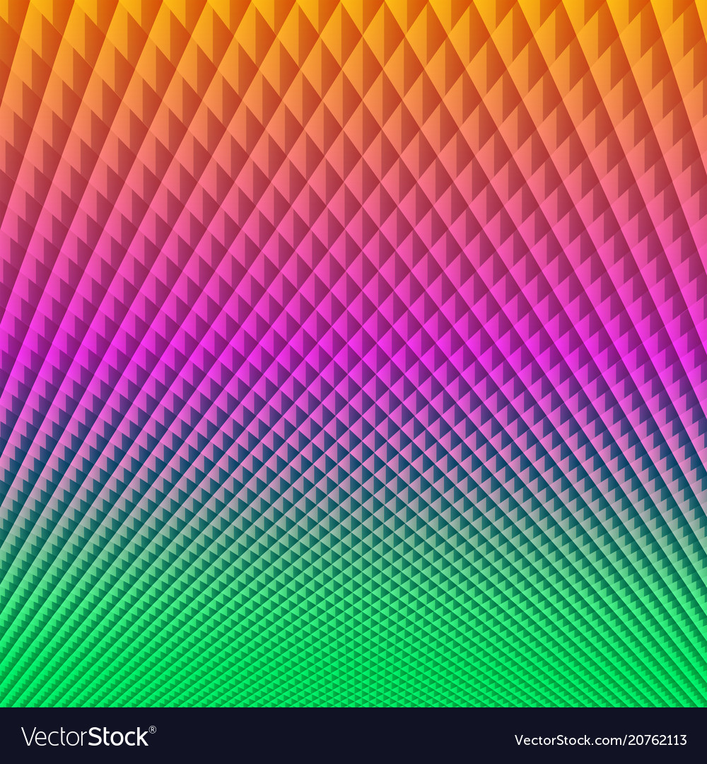 Geometrical Rhombic Multicolor Background Vector Image