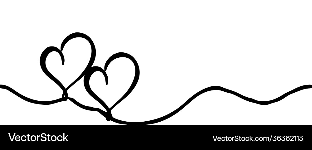 Heart icon isolated on white background Royalty Free Vector