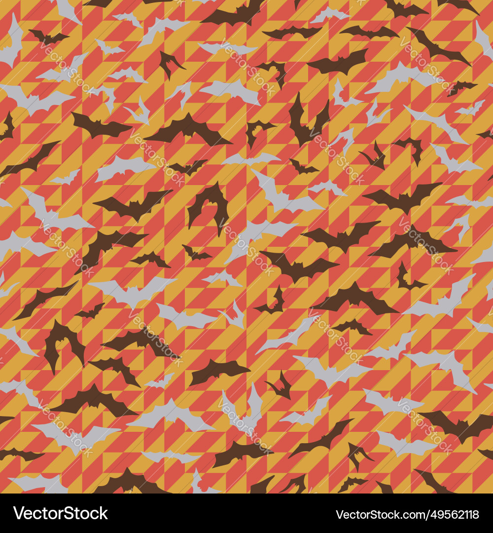 Webbat seamless pattern Royalty Free Vector Image