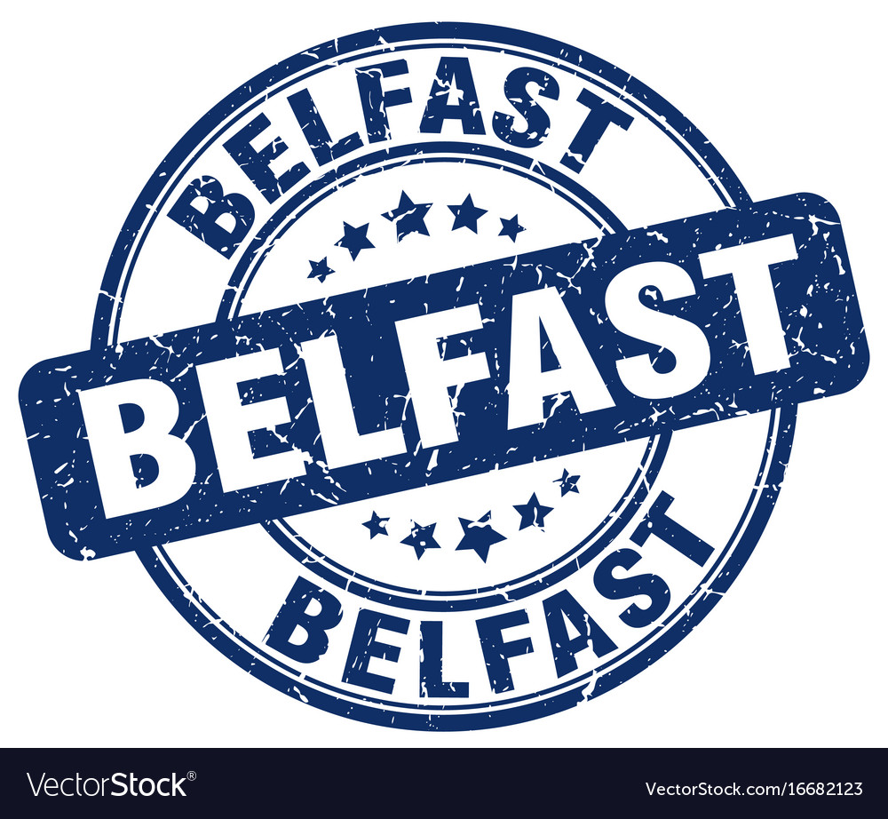 Belfast stamp Royalty Free Vector Image - VectorStock