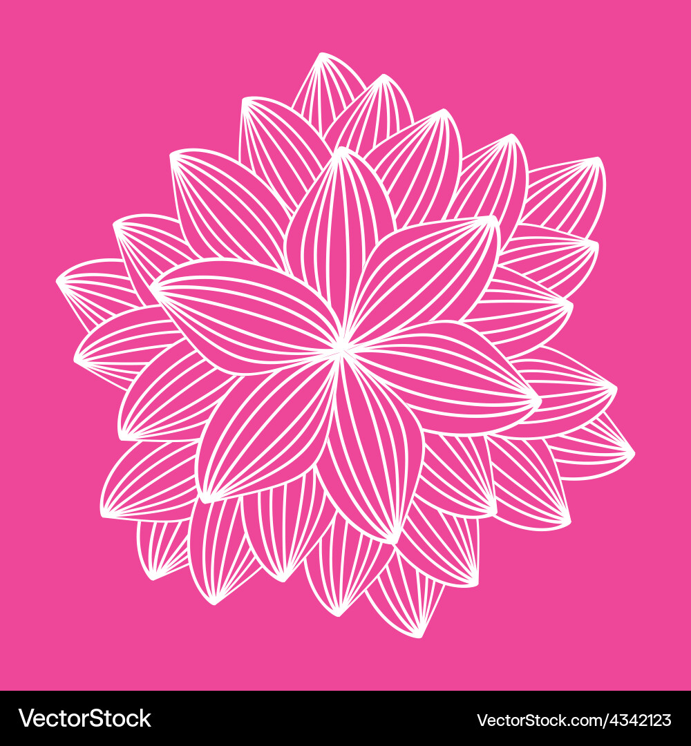 Floral card Royalty Free Vector Image - VectorStock