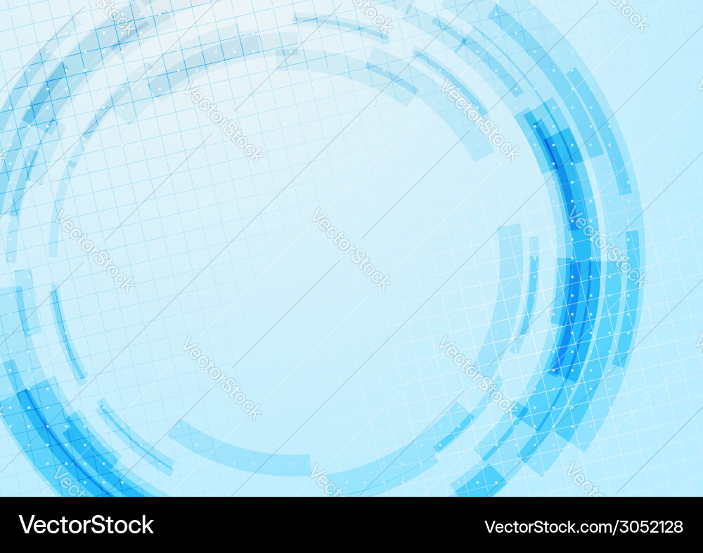 Blue technology gear modeling background Vector Image