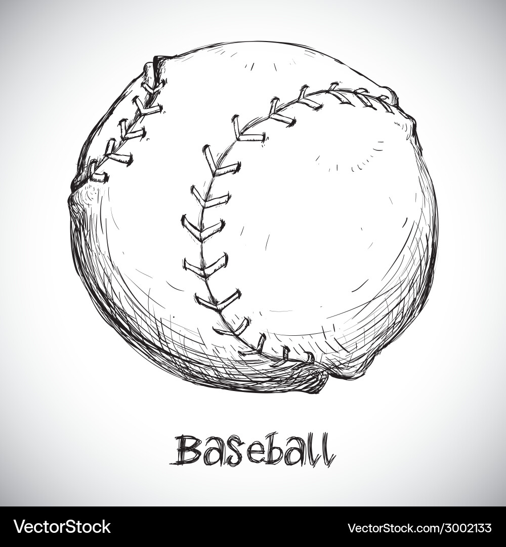 Baseball design Royalty Free Vector Image - VectorStock