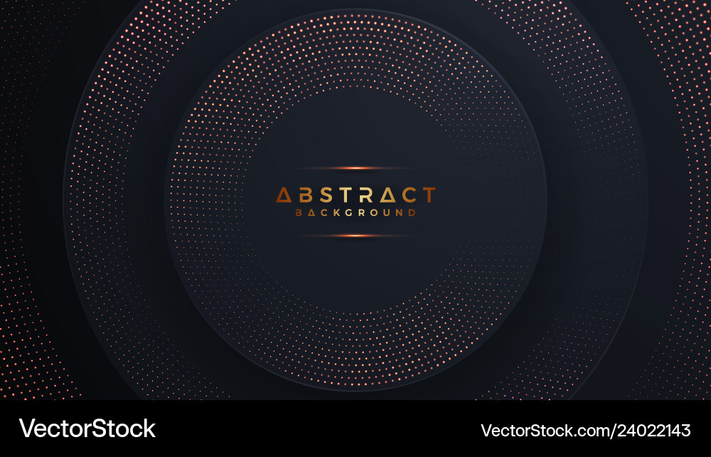Abstract luxury black background Royalty Free Vector Image