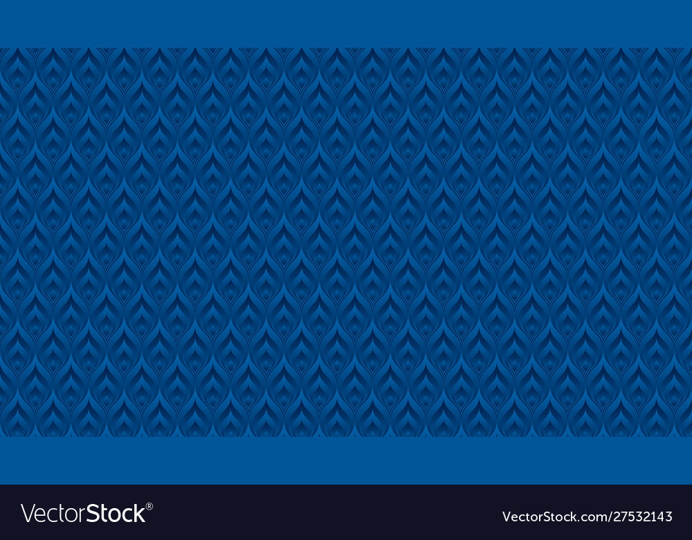 Blue arabic style background Royalty Free Vector Image