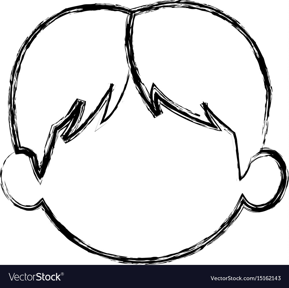 drawing character face head boy Stock Vector Image  Art  Alamy