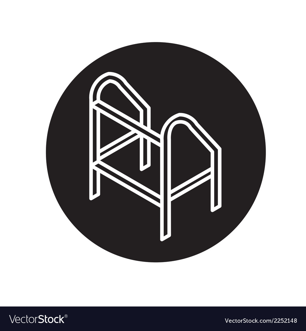 Mobility aid icon Royalty Free Vector Image VectorStock