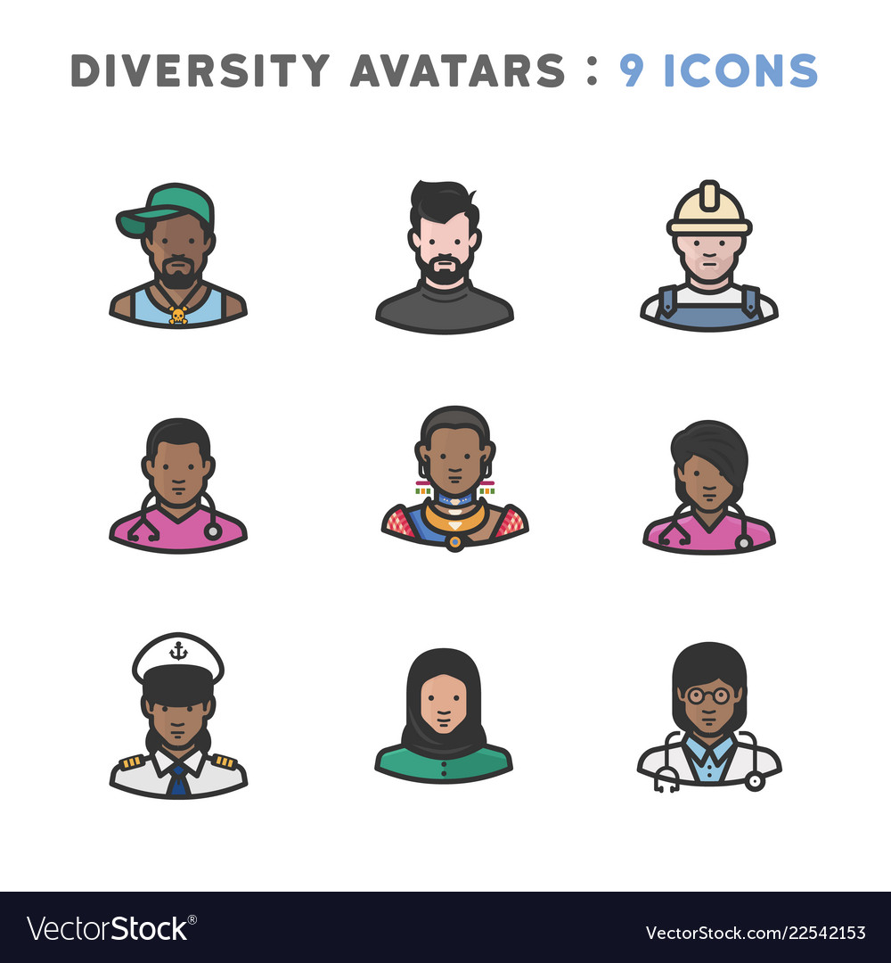 Avatar people icon Royalty Free Vector Image - VectorStock