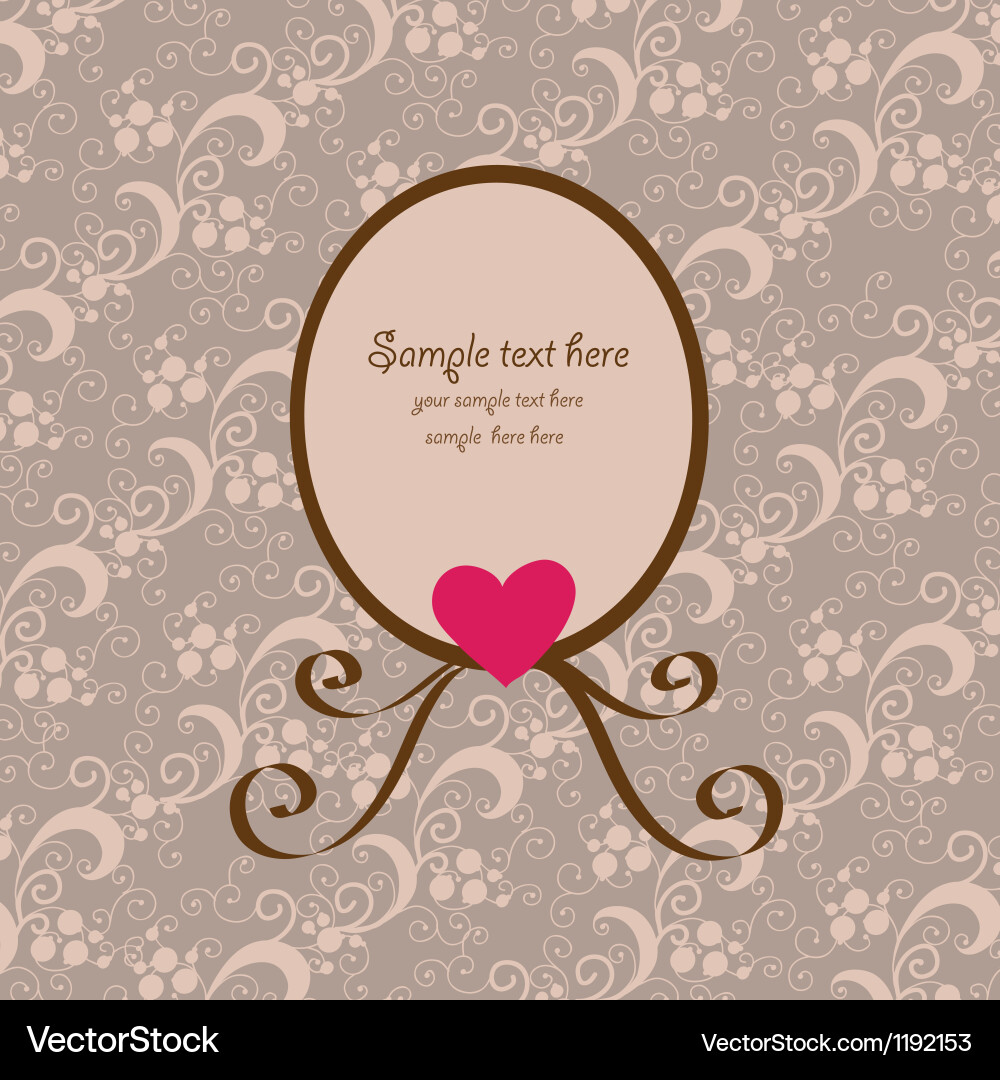 Decorative frame Royalty Free Vector Image - VectorStock