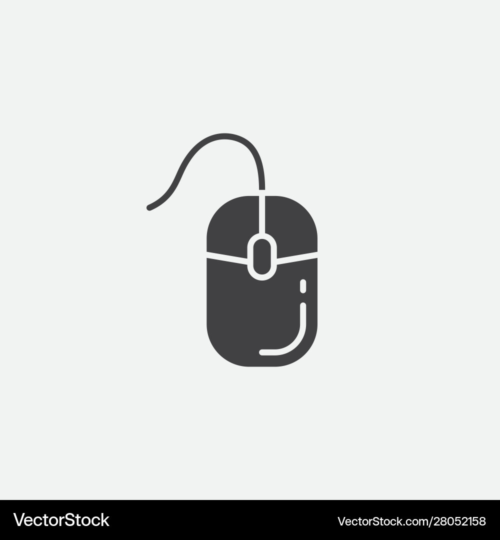 Computer mouse icon Royalty Free Vector Image - VectorStock