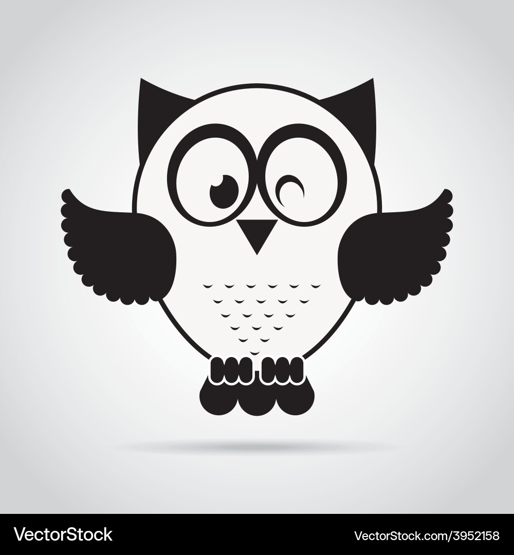 Owl bird Royalty Free Vector Image - VectorStock