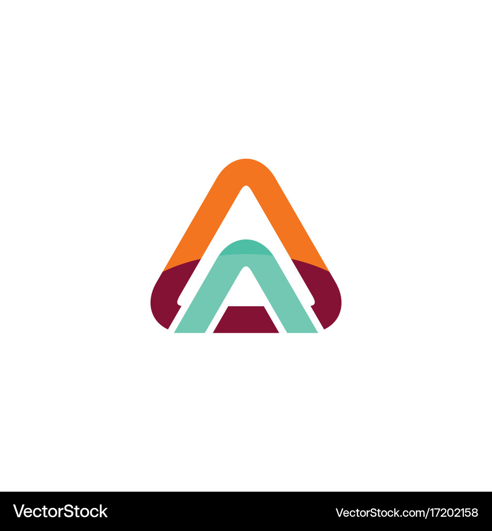 Triangle arrow logo Royalty Free Vector Image - VectorStock