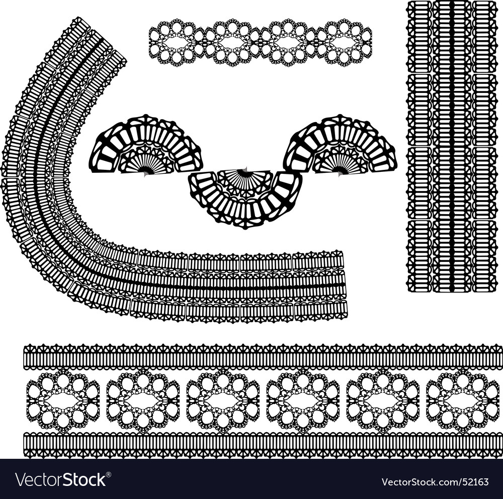 Download Lace design Royalty Free Vector Image - VectorStock