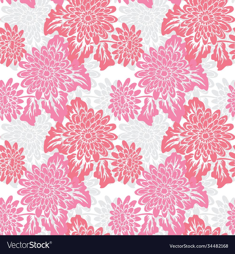 Floral seamless pattern Royalty Free Vector Image