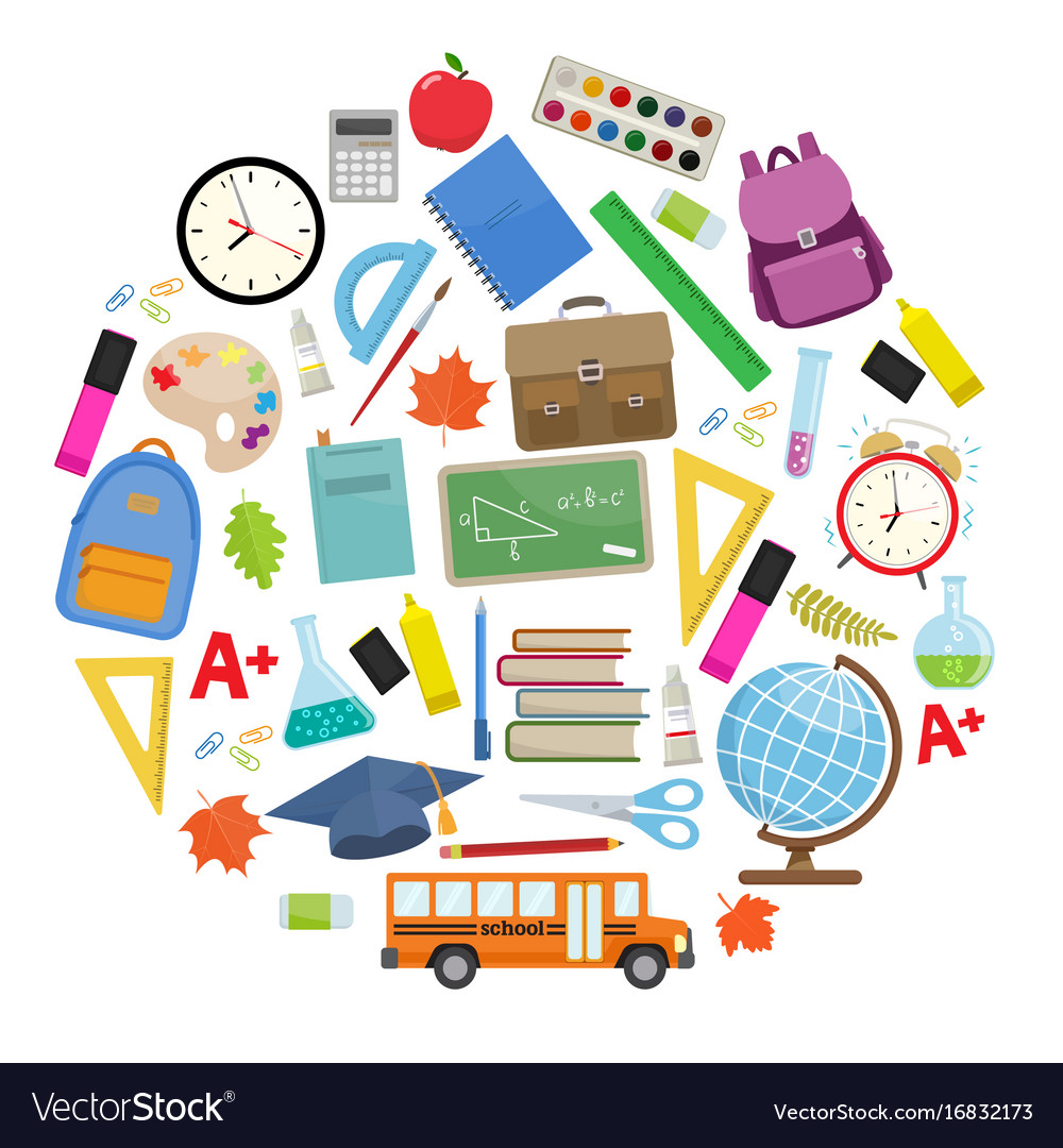 Back To School Sale Royalty Free Vector Image - Vectorstock