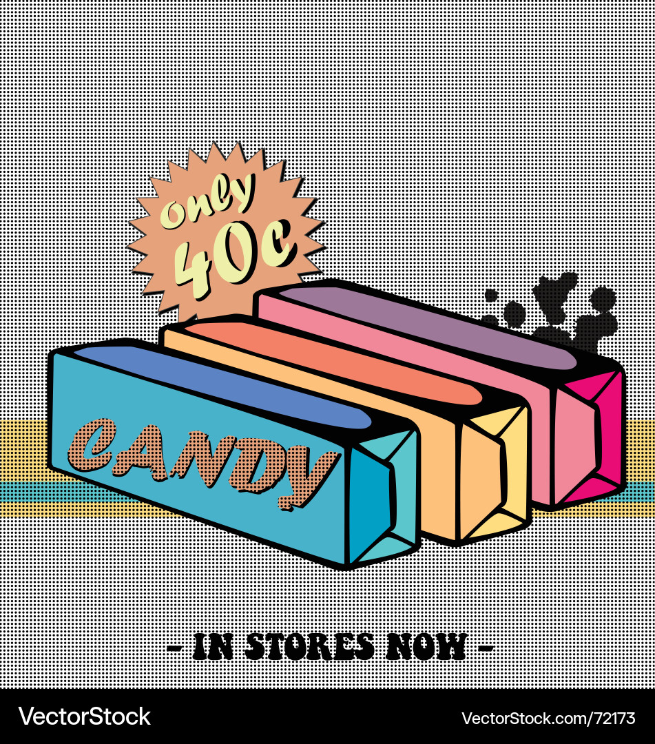 Candy Royalty Free Vector Image - VectorStock