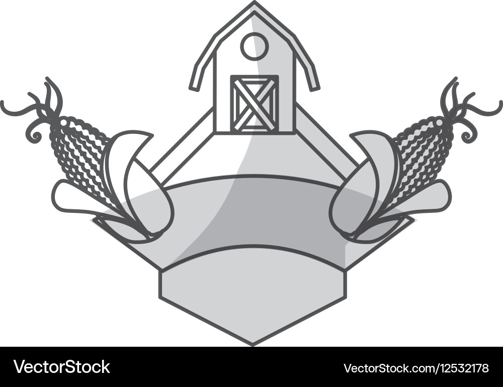 Farm barn icon Royalty Free Vector Image - VectorStock