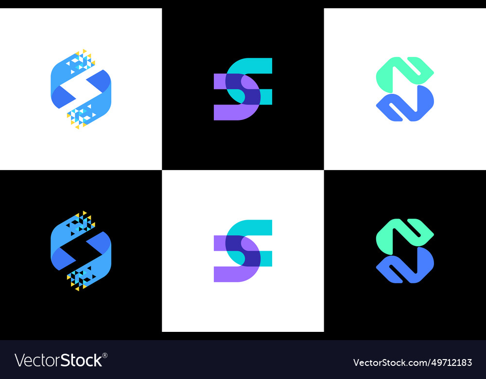 Collection of letter s logos