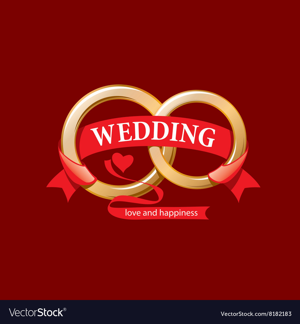 Logo Wedding Royalty Free Vector Image - Vectorstock