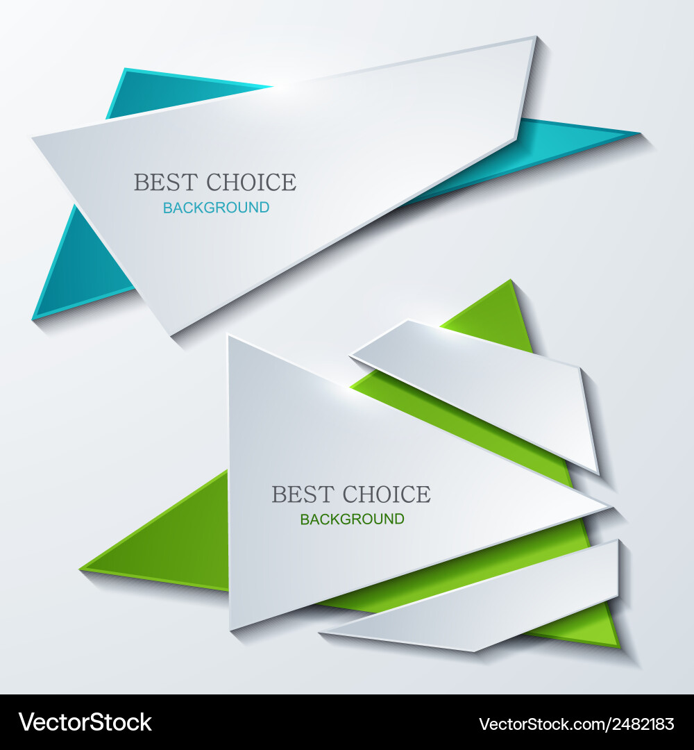Moder banners element design Royalty Free Vector Image