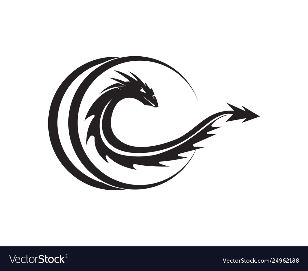 Dragon icon Royalty Free Vector Image - VectorStock