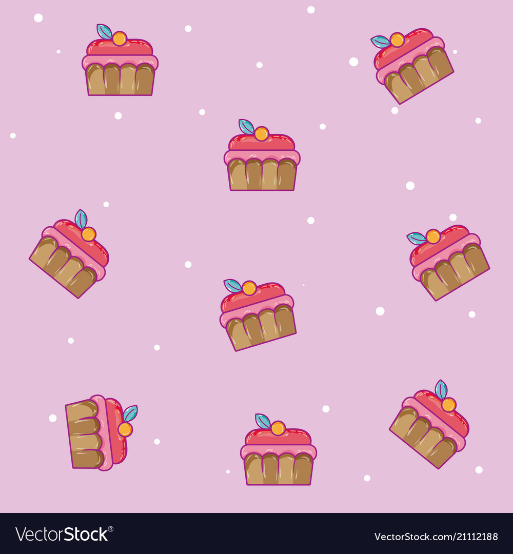 Imprimir candy pattern background Royalty Free Vector Image