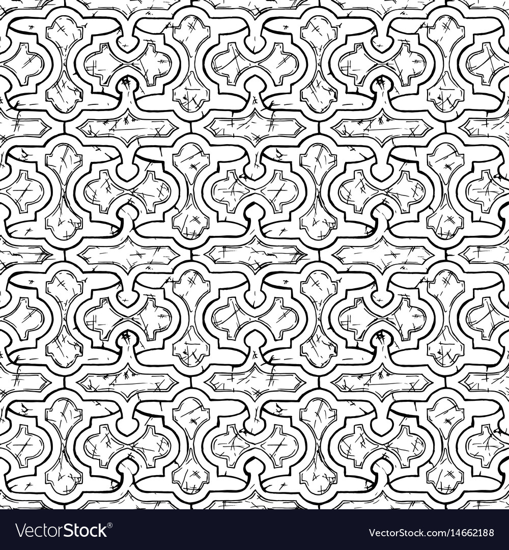 Medieval seamless ornament Royalty Free Vector Image Medieval seamless ornament vector image on VectorStock