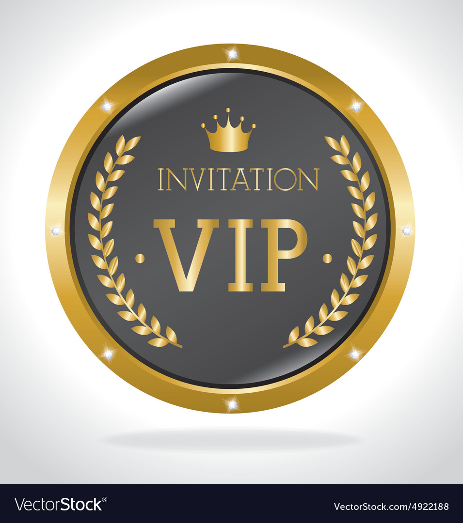 Vip Design Royalty Free Vector Image - Vectorstock