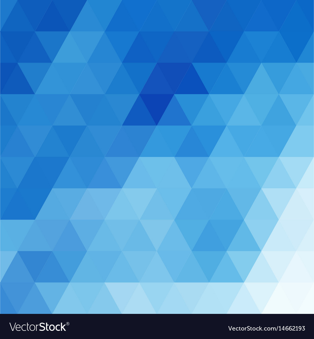 Blue background design web abstract low poly Vector Image