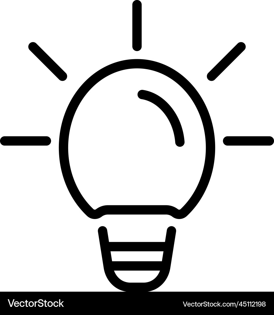 Brainstorming creativity icon Royalty Free Vector Image