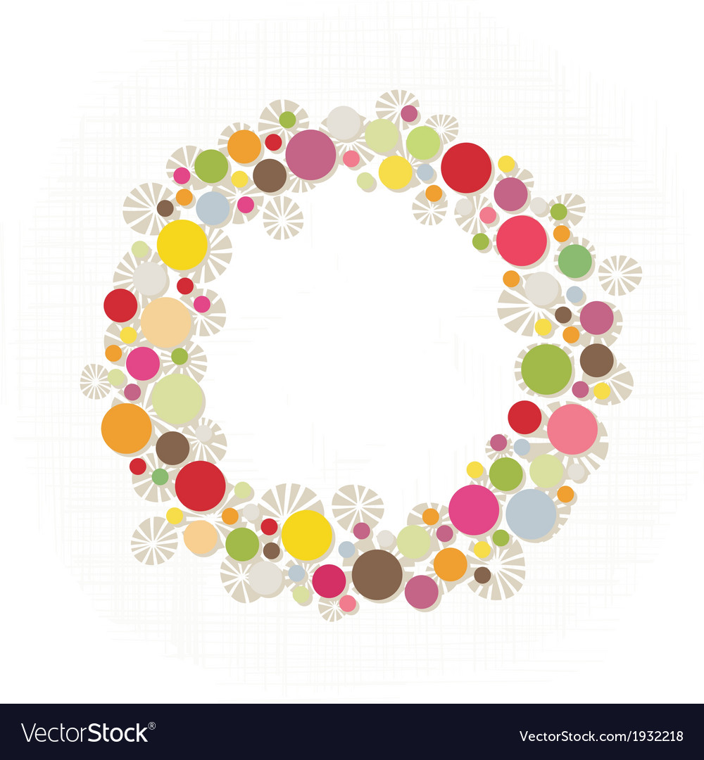 colorful dots