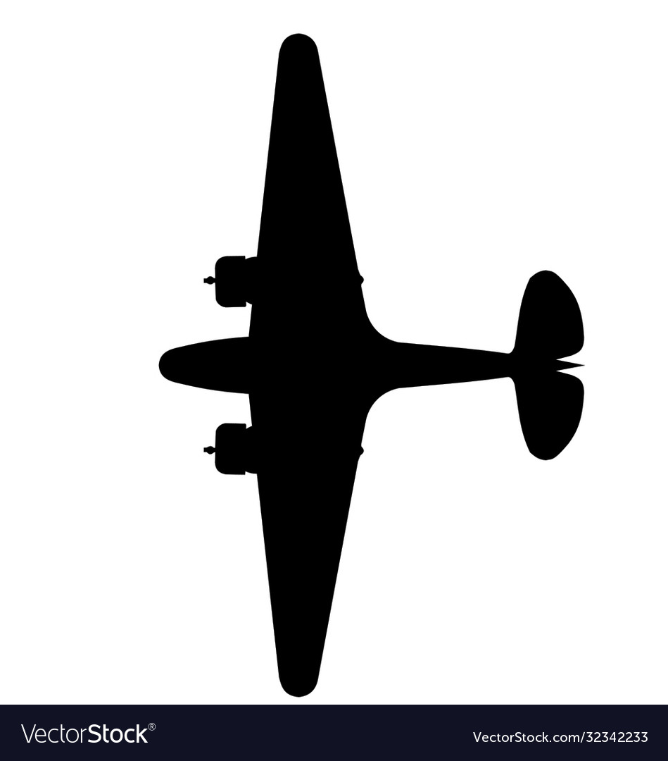 Airspeed Oxford Top Royalty Free Vector Image - Vectorstock