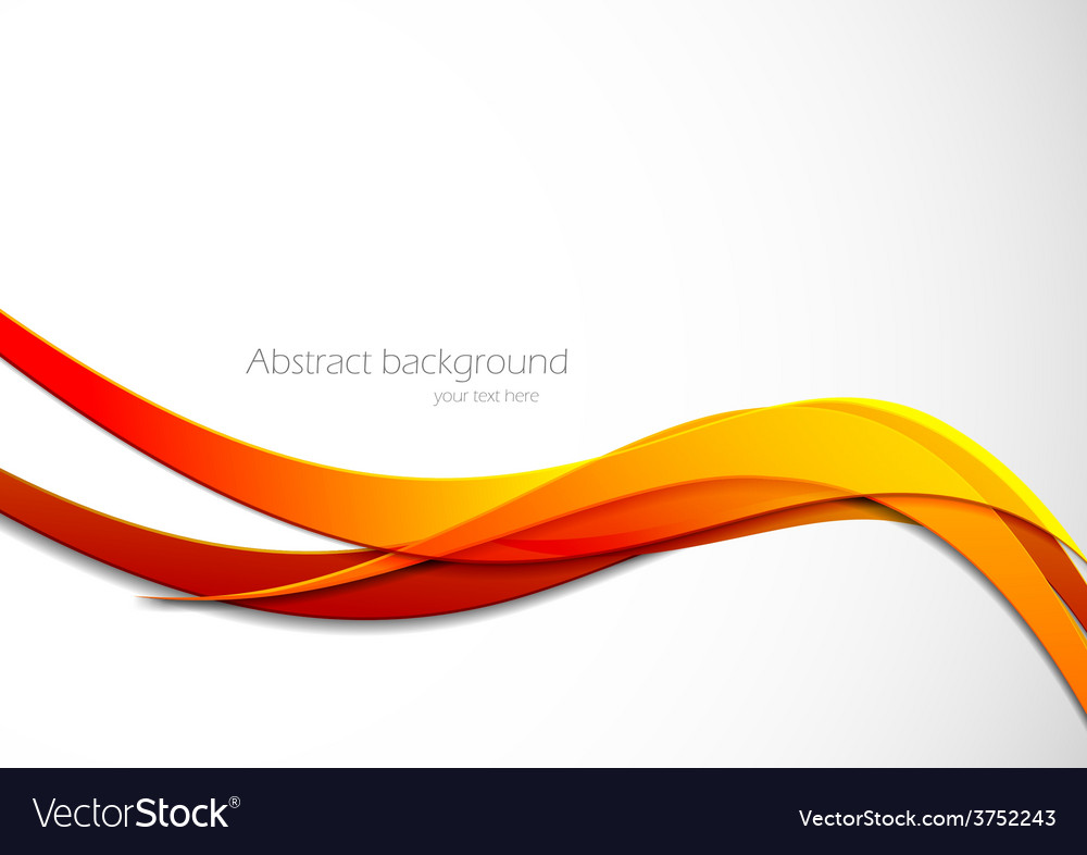 Abstract wavy Royalty Free Vector Image - VectorStock