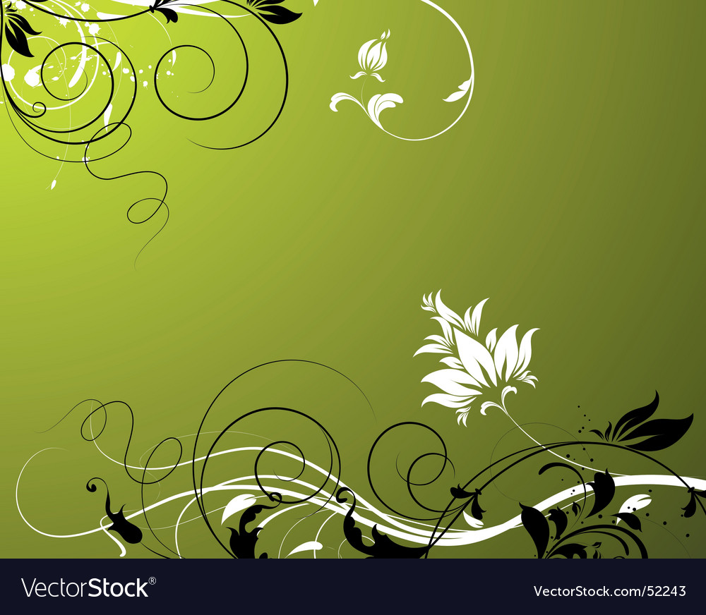 Floral Abstraction Royalty Free Vector Image Vectorstock Floral Abstraction Royalty Free Vector Image Vectorstock