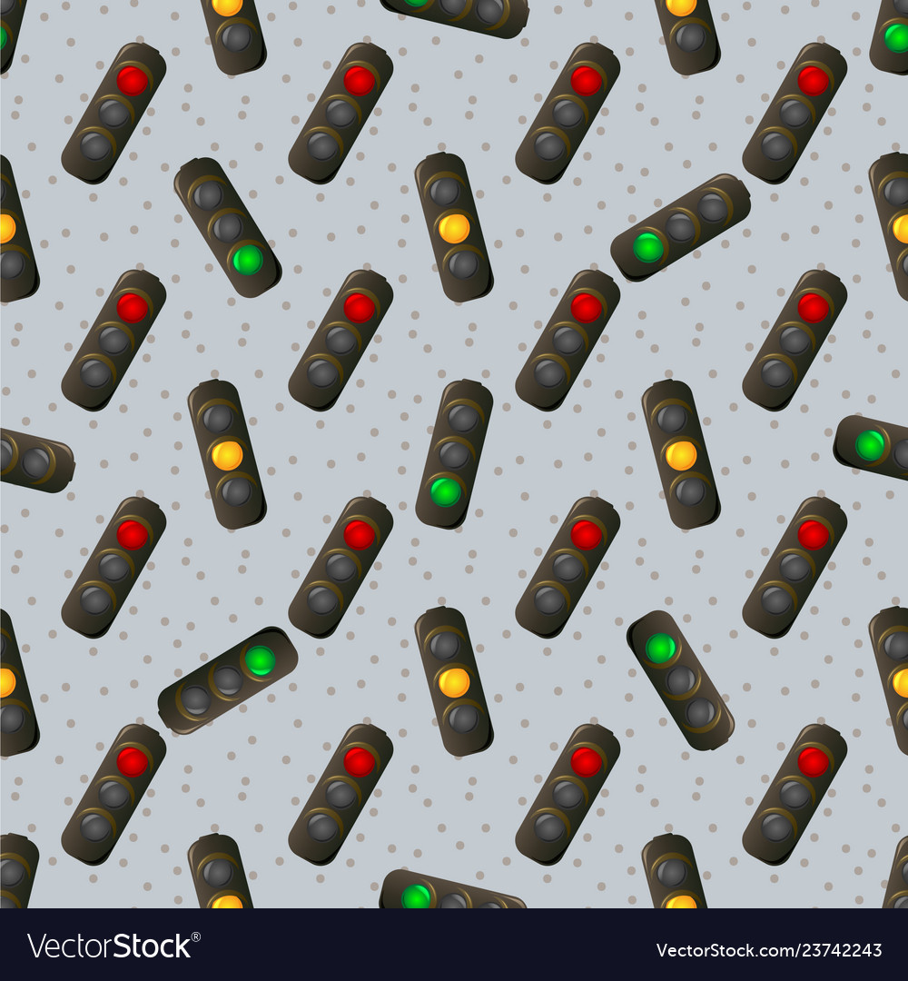Semaphore with vertical arrangement of signals Vector Image